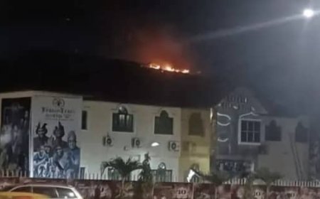 Fresh FM Head Office Ibadan Goes Up in Flames