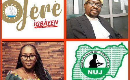 "She is a Professional to the Core",Ojere Igbayen Group Felicitates Adeola Ekine On Her Appointment As SA to NUJ President  