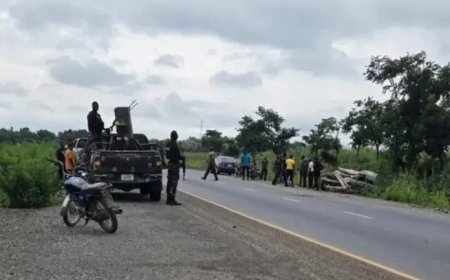 Nemesis at Work?: Kidnappers Involved in Road Crash After Collecting Ransom from Abuja Lawyer, Police Recovers N6.9 Million Cash, 3 Riffles
