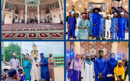 Students of Bn-Saaliheen Academy Embark on Enlightening Visit to Lekki Central Mosque, Lagos