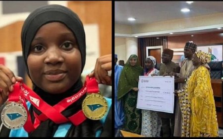 FG Honours Teenager Who Emerged World Best in English Content