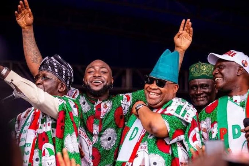 Gov. Adeleke Departs For US to Attend Davido's Wedding, Invites Opposition Party
