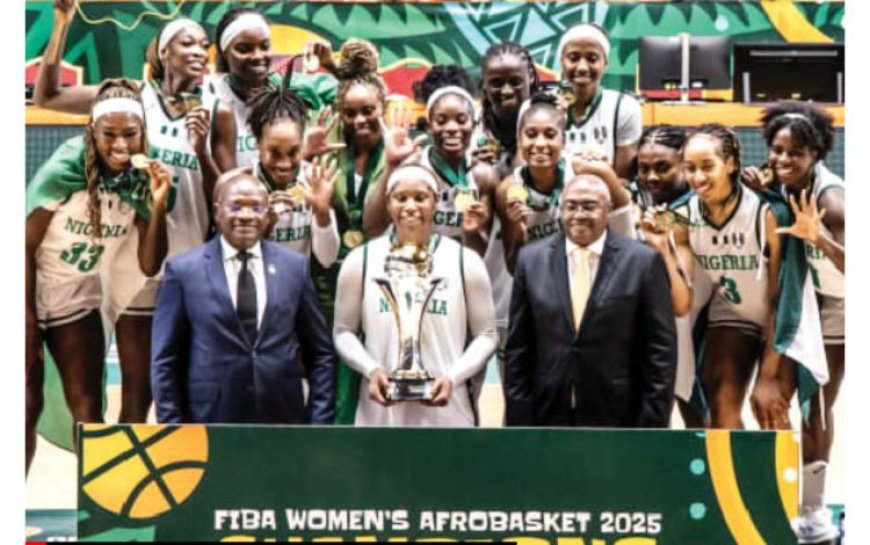 Full List: Nigeria Ranks Second in FIBA Women’s AfroBasket Titles After Fifth Straight Championship Win