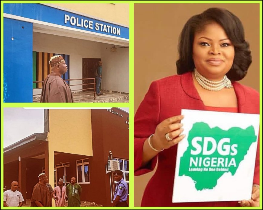 Olota of Ota Inspects Newly Constructed Police Station and Immigration Office in Otta, Commends FG for Initiatives