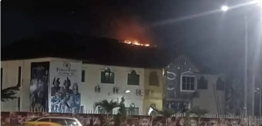 Fresh FM Head Office Ibadan Goes Up in Flames
