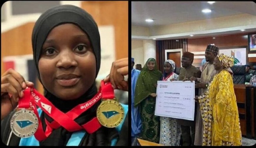 FG Honours Teenager Who Emerged World Best in English Content