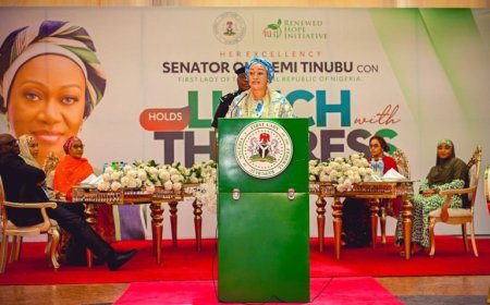 First Lady 65th Birthday Wish: Oluremi Announces N20 Billion Raised For Abandoned National Library Project