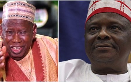 We’ll Welcome Kwankwaso and His Followers to APC as ‘Madmen Who Swallowed Their Vomit,’ - Ganduje