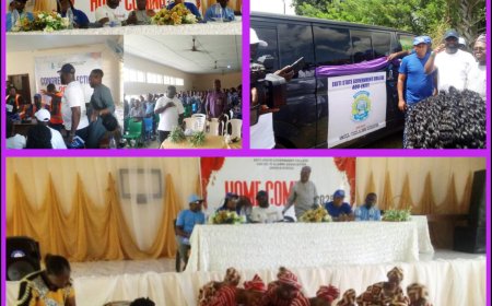 ALUMNI NEWS:Ekiti State Government College Ado-Ekiti Alumni Celebrates   40th Anniversary, Gifts 18 Seater Bus, Elects New Excos