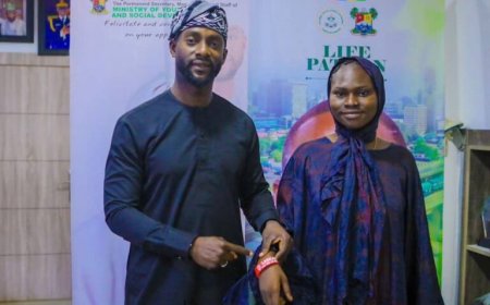 Lagos Unveils Mandy Kiss as Anti-Drug Abuse Ambassador Amid Her S3xathon Event