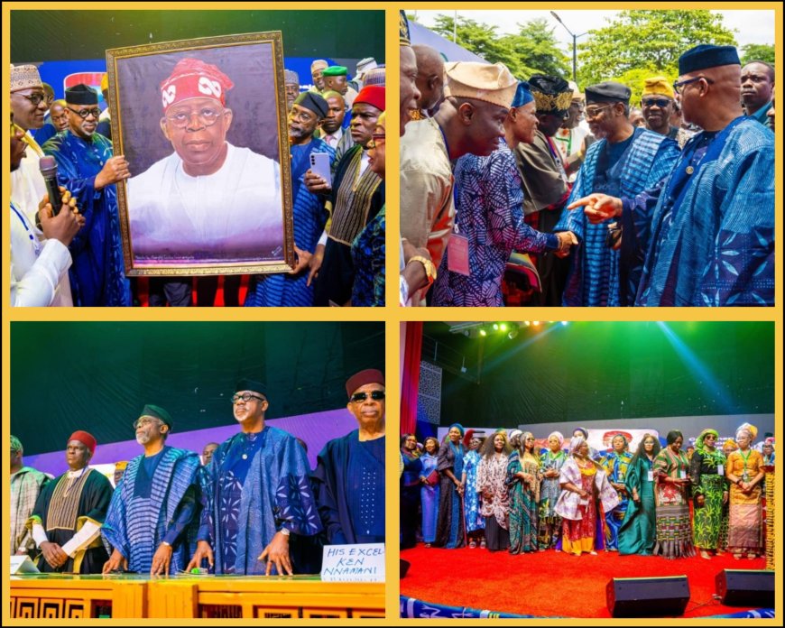 TINUBU 2027: Former Southern Legislators Endorse Tinubu at Abeokuta Summit
