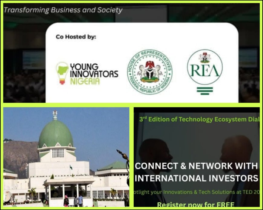 FG, National Assembly, REA, Partners Young Innovators of Nigeria to Host 3rd Technology Ecosystem Dialogue 2025