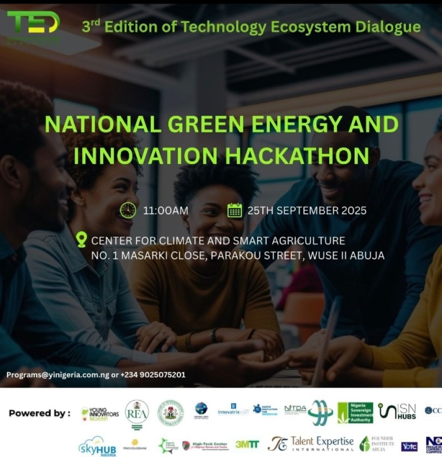Abuja Comes Alive As National Green Energy and Innovation Hackathon Commences Today