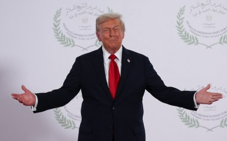 Trump Declares ‘War Is Over’ as Gaza Ceasefire Holds, Heads to Israel for Hostage Release