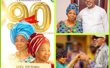 Governor Dapo Abiodun Celebrates Nonagenarian Mother with Glowing Tributes
