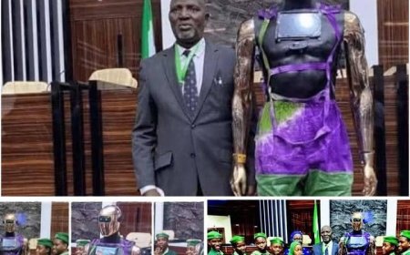 Ogun School Girls Shine in Abuja After Building AI Robot, Name it 'Kiki-Saggy'