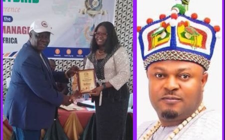 Aboro of Ibese Congratulates Chief Faremi on Prestigious Membership Award of Institute of Corporate Administration