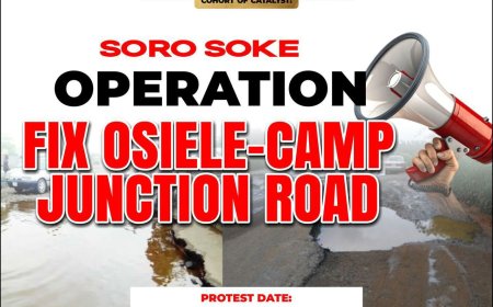 Federal College of Education SUG Calls For Two Days Peaceful Protest Over Government Negligence of Main Road That Leads to Institution