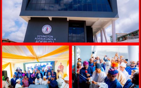 90th Birthday Philantropy: Ultra-modern Kessington Adebutu Research Centre Commissioned at UNILAG