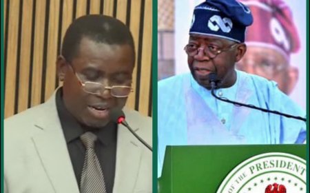 Tinubu Swears in New INEC Boss Professor Amupitan Today