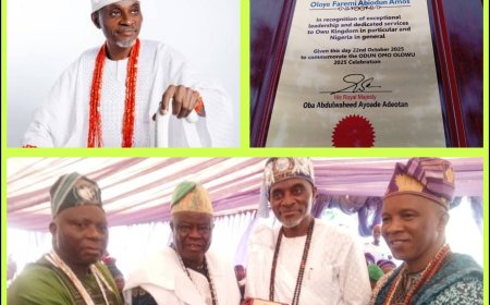 Chief Faremi Honoured with Another Distinguished Award at Odun Omo Olowu 2025