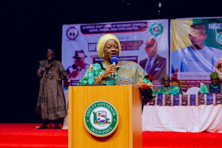 World Teachers Day 2025: Abiodun Describes Teaching as Indispensable Profession, Assures Teachers of Better Welfare