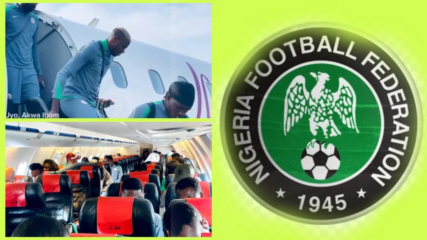 Follow Up: Super Eagles Finally Arrives Uyo After Aircraft Issue Forcing Emergency Landing in Angola