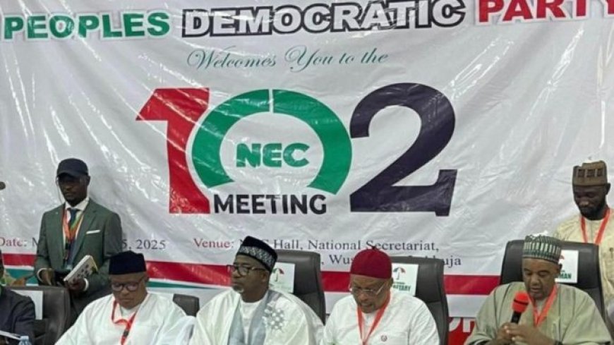 Secret PDP Faction Meeting Minutes Endorses Wike For 2027 Presidential Bid, Declares Him Party Saviour