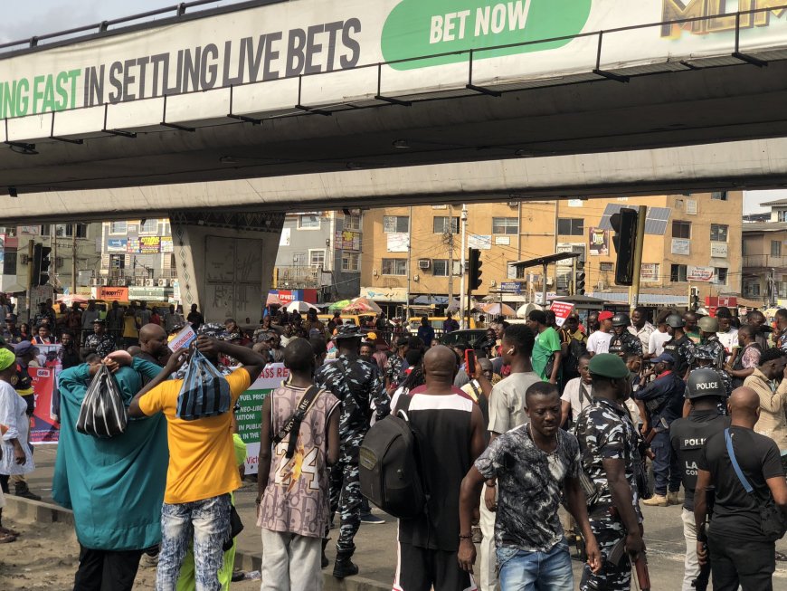 Protest Breaks Out in Lagos