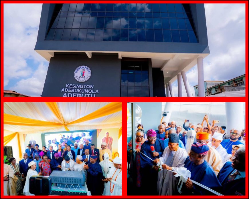90th Birthday Philantropy: Ultra-modern Kessington Adebutu Research Centre Commissioned at UNILAG 