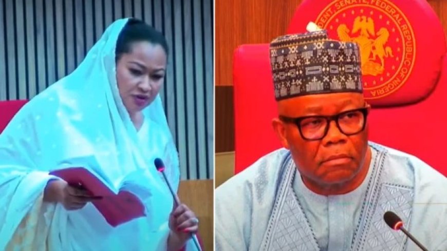 Fresh Senate Plenary Drama: "Let Me Speak!" - Natasha Confronts Akpabio
