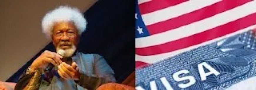 Woke Soyinka Speaks Out After UK Revokes His Visa, Bans Him From Entering Country