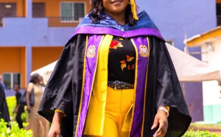 MAPOLY Alumna Bola Solate Balances Business, Motherhood, Bags First-Class Honours in Mass Communication at Chrisland University