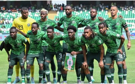 CAF Playoff Final: Nigeria Massacres Gabon 4-1 Despite Tuesday Training Cutoff 