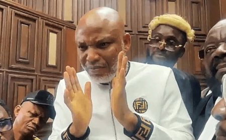 "Jesus Christ Taught His Followers to Show Mercy" - Justice Omotosho Explains Why He Didn't Sentence Nnamdi Kanu to Death