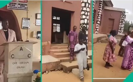 Reactions Trail Video As Members of CAC Church Eruku Attends Sunday Service Despite Attack Abduction of 38 Members