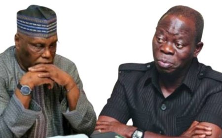 Oshiomole Throws Jibes at Atiku, Says "If Atiku Couldn’t Rebuild PDP, He Can’t Fix Nigeria"