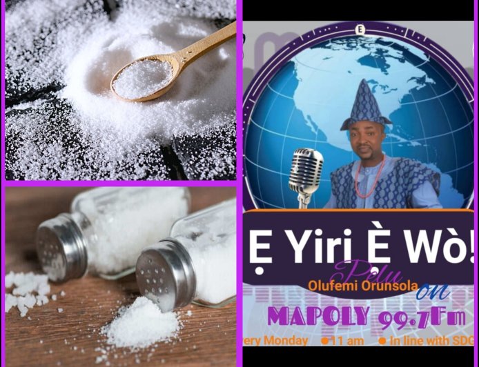 Maverick Broadcaster, Orunsola Sets to Explore Benefits, Dangers and Myths About Salt on Campus Radio, Social Media Platforms