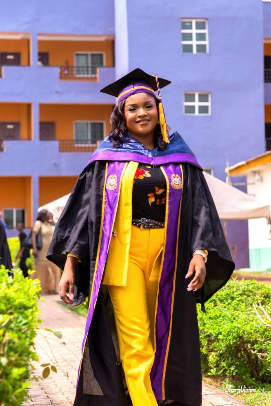 MAPOLY Alumna Bola Solate Balances Business, Motherhood, Bags First-Class Honours in Mass Communication at Chrisland University