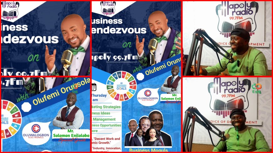 Business News: "Sustaining Family Business Models Thrives on Integrity, Government Support" Says Solomon Enilolobo, Oluwalogbon Electronics Lead