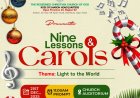 RCCG Rose of Sharon Floats Nine Lessons & Carol's Service 2025, Invites Egba Carol Crooner Awe