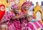 Oyo Agog As Alaafin of Oyo Installs Seyi Tinubu As Okanlomo of Yorubaland 
