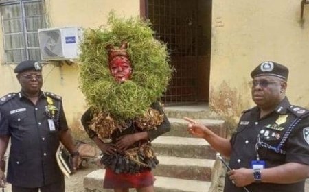 Disturbing Public Peace: 'gods' in Trouble as Police Arrest, Move to Charge Masquerade to Court