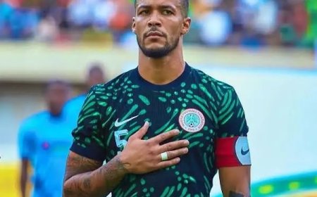 Number One Baller of Super Eagle, Captain Troost-Ekong Retires From Nigeria Team After 10 Years