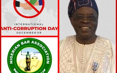 Global Anti-corruption Day 2025: "Corruption is Not Normal. It Cannot Be Normal"- Says NBA Anti-Corruption Committee Chairman Badejo