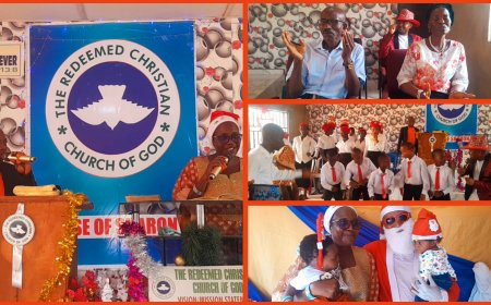 "God Will Lay Ambush Against Forces Bent on Preventing Nigerians from Experiencing Joy of Christmas", Says Ajisafe at RCCG Christmas Carol Service 