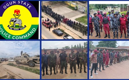 Yuletide Security:Ogun Police Sends Strong Message to Criminals, Floats Joint Operations, Massive Deployment of Personnel, Operational Assets