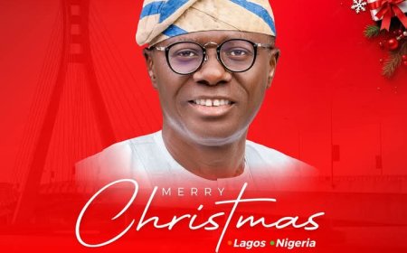 See the Open Message Governor Sanwo-Olu Sent to Lagosians at Christmas 