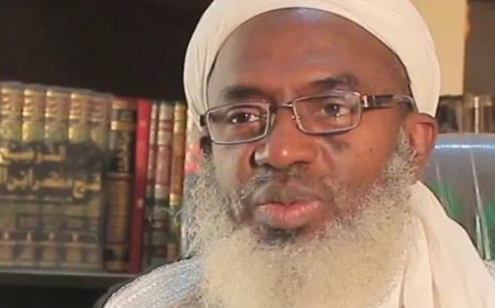 US Air Strikes: Islamic Cleric Gumi Condemns Airstrikes, Tells Tinubu to End Military Cooperation with U.S