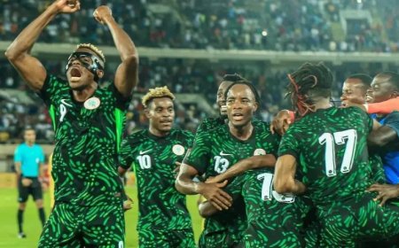 AFCON: Super Eagles Beat Tunisia 3-2 to Qualify For Knockout Stage